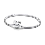 Pandora Disney Mickey Mouse Clasp Moments Snake Chain rannekoru 19 cm 593061C00