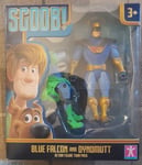 New Scooby Doo Figures Scoob Blue Falcon & Dynomutt Twin Pack