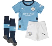 Manchester City Home 24/25 MR matchställ Barn Team Light Blue-Marine Blue 110