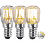 LED-Lampa E14 ST26 Clear 3-STEP Memory - 30-100-250lm 3000K