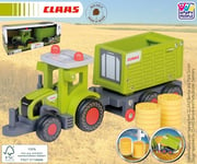 Happy People CLAAS Bois AXION + Cargos 9500 - Tracteur + Remorque