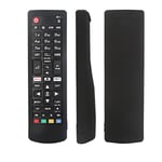 Fjärrkontrollskydd, för LG AKB75095308 Universal Remote Black