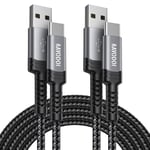 USB C Cable 3M 2Pack,USB Type C Fast Charge Charger Cable Nylon Braided USB to USB C Fast Charging Cable for Samsung Galaxy S20 S21 Plus S22 Ultra S10 S9 A21 A51 A71,Note 20 10,PS5,Switch,Huawei P40