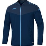 JAKO Women's Champ 2.0 Presentation Jacket, Navy/Dark Blue/Sky Blue, 36 (EU)