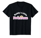 Youth Daddy's Little Princess Girls and Toddlers Trendy T-Shirt