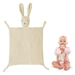 Vicloon Serviette de Bébé Jouets,Doudou Lapin Lapidou Doudou Serviette Apaisante d'Eveil Bébé pour Nouveau-né Tollders Filles Garçons Meilleurs Cadeaux