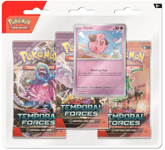 Pokémon TCG - Scarlet & Violet Temporal Forces 3-pack Blister - Cleffa