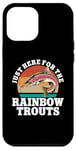 iPhone 12 Pro Max Just Here For The Rainbow Trouts Freshwater Fish Trout Case