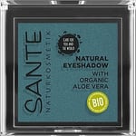 SANTE Naturkosmetik Ombre à paupières Natural Eyeshadow 03 Nightsky Navy, teinte mate, extraits bio, végétalien, 1,8 g