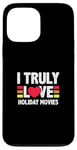 Coque pour iPhone 13 Pro Max J'aime vraiment les films de vacances