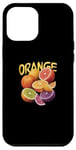 Coque pour iPhone 14 Plus Motif orange amusant pour amateur de fruits d'orange