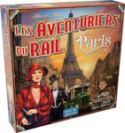 LES AVENTURIERS DU RAIL : PARIS Années Folles - Jeu de Société & Stratégie pour Enfants dès 8 ans - 2 à 4 Joueurs - 10 à 15 Min - Version Compacte Indépendante en Français - Days of Wonder