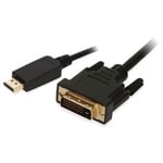 2-Power HDMI til DVI Kabel - 2m