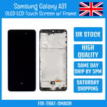 Samsung Galaxy A31 SM-A315 Replacement OLED LCD Touch Screen Digitizer w/ Frame