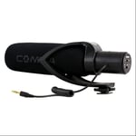 Comica Electrit Super-Cardioid Directional Shotgun Microphone noir