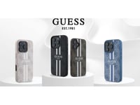 Guess 4G Printed Stripes Magsafe Apple Iphone 16 - Telefondeksel I Rosa Farge