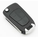 Adnauto - OPE201 - Coque de cle - lame compatible avec Opel 2 boutons