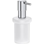 GROHE START såpedispenser m/holder glass/metall