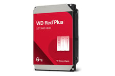 WD Red Plus WD60EFPX - 6 TB - HDD - SATA 6Gb/s