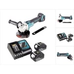 Makita DGA 506 RG Meuleuse d'angle sans fil 18 V 125 mm Brushless + 2x Batteries 6,0 Ah + Chargeur