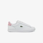 Lacoste Sneakers Carnaby Set femme en cuir Taille 35.5 Blanc/rose