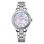 Citizen Unisex's Analog Quartz Watch with Stainless Steel Strap EW2620-86D