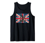 The Who Official Union Jack Flag Logo Tank Top