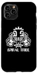 Coque pour iPhone 11 Pro Spiral Tribe | Techno Hardstyle Gabber Tekno 23