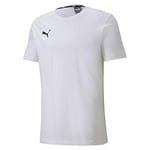 PUMA Men's teamGOAL 23 Casuals Tee T-Shirt, White, XX-Large