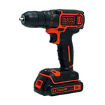 Black & decker perceuse visseuse sans fil bdcdc18-qw - avec batterie li-ion & chargeur 1,5 ah / 18 v