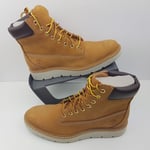 Timberland Kenniston Womens 6in Lace Up Boots Wheat Nubuck Size UK 5