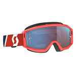 Scott Primal Lunettes de Motocross rouge/bleu (Red/Blue,One Size)