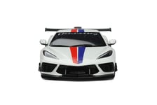 HENNESSEY CORVETTE C8 2021 ARTIC WHITE GT SPIRIT GT317 1:18 CHEVROLET RESINE