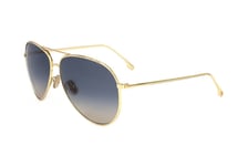 Lunettes de Soleil Victoria Beckham VB203S 706 GOLD/TEAL 62/13/140 Femme