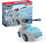 schleich 42669 Crashmobile de Glace avec Mini Creature, dès 7 ans, ELDRADOR CREATURES - coffret, 17 pièces