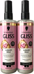 Schwarzkopf Gliss Hair Repair Liquid Silk Express Conditioner 200ml, Pack of 2