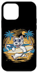 Coque pour iPhone 12 mini West Highland White Terrier à la plage