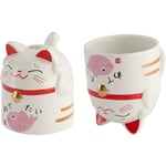 Tokyo Design Studio Kawaii Lucky Cat Mug 350 ml Pink