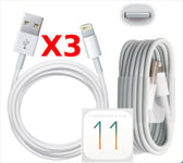 X3 Cable Usb pour Iphone 6 /6S / 6Plus / 6SPlus PACK X3 Couleur :