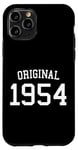 Coque pour iPhone 11 Pro Original 1954, 70 ans, hommes femmes 70e anniversaire