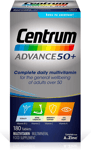 Centrum Advance 50 Plus 180 Tablets Multivitamin & Mineral New