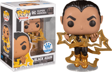 Black Adam (Dc Comics) Exclusive Pop Heroes #440 Vinyl Figurine Funko