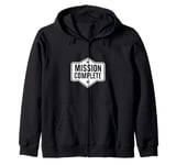 Mission Complete Gaming Victory Gamer Zip Hoodie