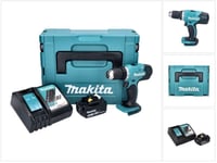 Makita DDF 453 RG1J akkuporakone 18 V 42 Nm + 1x akku 6,0 Ah + laturi + Makpac