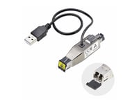 Startech.Com Gigabit Fiber To Rj45 Ethernet Media Converter, Micro Mini - Fibermediekonverterare - 1Gbe - 1000Base-T, 1000Base-Lx - Rj-45 / Lc Enkelläge/Lc Multiläge - Upp Till 10 Km - 1310 Nm - Taa-Kompatibel