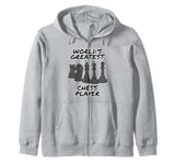 World's Greatest Chess Player, Chess Teacher Zip Hoodie