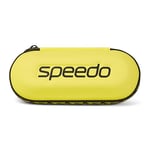 Speedo Étui pour Lunettes de Natation, Rangement, Protection Étui pour Lunette pour Unisex, Jaune Sécurité, Taille unique