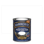 Peinture fer HAMMERITE brillante 750mL blanc