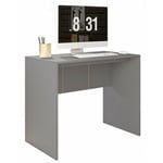 Bureau Gris Mat 90 cm