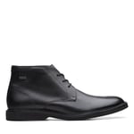 Clarks Homme Atticus Lt Hi Gore-tex, Cuir Noir, 47 EU